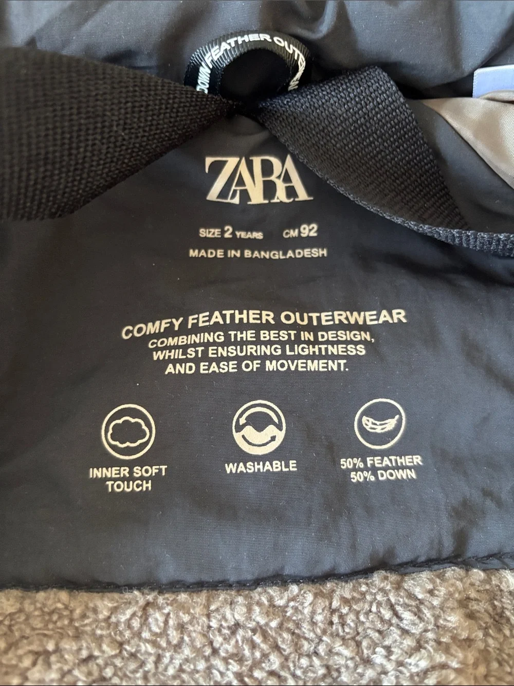 Zara warm black